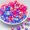 YUXIYAN 100Pieces Floating NO Hole Pearls Beads for Vases and 500 PCS for Floating,Floating Beads for Centerpiece,Home Decor,Party Table Wedding,Makeup Brush Beads view 2