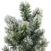 Northlight Mini Flocked Pine Artificial Christmas Trees with Burlap Base - 18" - Set of 3 view 4