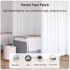 6.5ft Tall Wall Mounted Privacy Bed Divider Curtain, Apricot Room Separator Privacy Barrier for Hospital Beauty Clinic Between Beds, Flexible Replaceable Indoor Partitions Screen ( Color : White brack view 4
