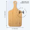 Housewarming gift New Home Gift first Home Closing gift from Realtor gift Basket Personalized cutting board Charcuterie Board (Medium, Zip Code, Bamboo) view 2
