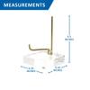 OnFireGuy 3-1/2 inch Adjustable Metal Display Stand Easel with Acrylic Base for Geodes Fossils Minerals Crystal view 4