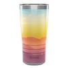 Tervis Traveler Mountain Mist Glow Triple Insulated Tumbler Travel Cup Keeps Drinks Cold & Hot, 20oz, Stainless Steel view 1