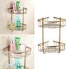 Cabilock wall mounted shelves for storage bathroom storage rack shower shower basket wall mount wall mount corner shelf European style view 4