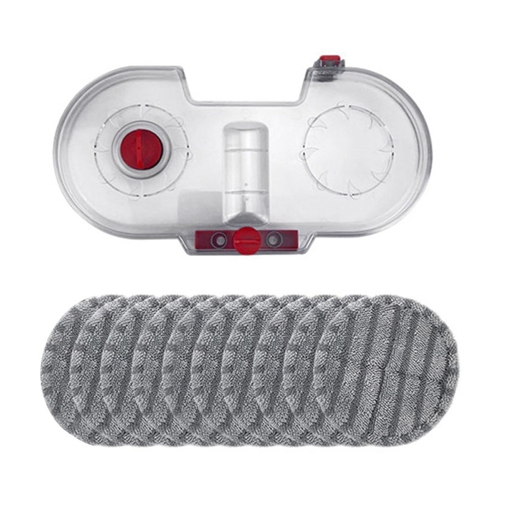 ConvOw Electric Mopping Vacuum Brush Cleaner Cleaning Cloth Water Tank Set Compatible for Dyson V7 V8 V10 V11 Replaceable Parts