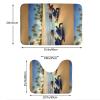 MYGANN Turtles On The Beach Non-Slip Absorbent Floor Mats Set of 2 24x35.5in for Bathroom Vacation House Christmas Housewarming Gift view 2