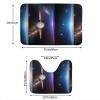 MYGANN Cosmic Saturn Non-Slip Absorbent Floor Mats Set of 2 24x35.5in for Bathroom Vacation House Christmas Housewarming Gift view 2