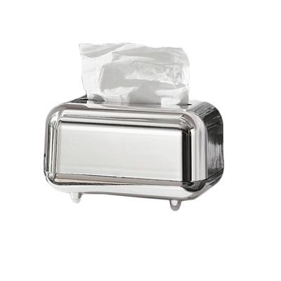 PEKJI Pretty Desktop Tissue Box Cover Rectangular Rectangular Luxury Tissue Holders Storage Napkin Holder for Bathroom Kitchen Bedroom Practical
