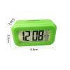Alarm Clock Modern Home Desk Digital Clock Snooze Alarm for Bedrooms Bedside Kids Adults Home Decoration, Green Clocks for Bedside view 2