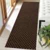 ALTRUISTIC Non-Slip Hallway Runner Rug 3FTX58FT,Custom Size Area Rugs Runner,Outdoor Indoor Carpet Door Mat for Floor Entryway Kitchen Laundry Balcony Garage,Grey view 1