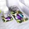 MYGANN Colorful Cow's Head Non-Slip Absorbent Floor Mats Set of 2 24x35.5in for Bathroom Vacation House Christmas Housewarming Gift view 1