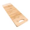 Cabilock Natural Wood Laundry Washboard Antislip Wash Board Gadgets Efficient Integrated Handle Random Style view 1