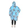 Tirrinia Oversized Blanket Hoodie, Wearable Fluffy Sherpa Blanket, Cozy Sweatshirt Blanket Gift for Adult Women Men Girlfriend view 3