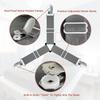 Bozenu Bed Sheet Straps, Upgrade Fitted Bed Sheet Holders for Corners, Non Slip Sheet Clips Grey 4Pcs view 3