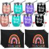 Hoolerry 24 Pcs Teachers Appreciation Gifts Bulk Thank You Tumblers for Graduation Gifts Teacher Coffee Mug for Women Supplies view 1