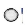 SdypEt Vacuum Cleaner Bottom Cover - Top Fixed Sealing Ring Bin Replacement Dust Collection Fittings. Compatible with Dyson V7 V8 V11 V10 V15 (Color : V7 V8) view 1