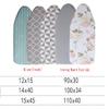 DOUKI Ironing Board Cover 15x45 Inch, Iron Board Replacement Cover, Cotton Ironing Board Pad, Adjustable Ironing Board Cover and Pad, Heat Resistant (Color : D, Size : 15x45 Inch(110x40 Cm)) view 3
