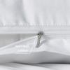 2 Pack Body Pillowcase 20 x 48 Inches Soft Comfortable Not Shrink Microfiber Body Pillow Cover, White Body Pillow Cover with Hidden Zipper Closure view 2
