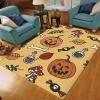 Halloween Potion Skull Candy Kids Rugs, Mushroom Jack-o-Lantern Deciduous Large Bedroom Carpet, Protect Flooring from Scratches and Damages for Decor Teen Boys Room Floor Lounge Nursery, 6 x 8ft view 4