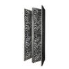 A&B Home Modern Black 18x73 Room Divider Accent Furniture, Herero 4 Panel Folding Privacy Decorative Screen Freestanding Room Divider view 2