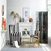 A&B Home Modern Black 18x73 Room Divider Accent Furniture, Herero 4 Panel Folding Privacy Decorative Screen Freestanding Room Divider view 4