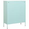 AJSEOYBS Storage Cabinet,Steel Storage Cabinets for Office,Entrance Hall Cabinet Suitable for Bedroom, Office, Study, Living Room, Garage Mint 31.5"X13.8"X40" Steel view 3