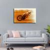 Nicky Hayden Flat Track Motorcycle Poster Wall Painting Canvas Painting Wall Art Poster for Bedroom Living Room Decor Gift (20x30inch-Framed) view 2
