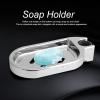ABS Showering Dish, 6.69 X 3.35Inch Holder, Bottom Groove Design Practical Gadgets for The Bathroom view 3