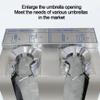 LaseVe Umbrella Stand, Hotel Automatic Wet Umbrella Wrapper, Stainless Steel Umbrella Wrapper Double Umbrella Wrapper Stand, Commercial Umbrella Packing Machine, with 200 Umbrella Bags view 4