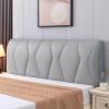 XOUVY Bed Headboard Cover, Full Size Bed Headboard Slipcover,Headboard Covers, Stretch Waterproof and Dustproof Bed Padded Headboard Cover for Single/King/Double Backrest Cover view 1