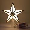 LSFYYDS Christmas Tree Topper, 6 inch Glitter Star Tree Topper, Five Pointed Star Treetop, Star Christmas Tree Toppers Lighted, for Christmas Tree Ornament Party Home Decor(Yellow) view 3