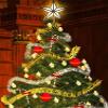 LSFYYDS Christmas Tree Topper, 6 inch Glitter Star Tree Topper, Five Pointed Star Treetop, Star Christmas Tree Toppers Lighted, for Christmas Tree Ornament Party Home Decor(Yellow) view 4