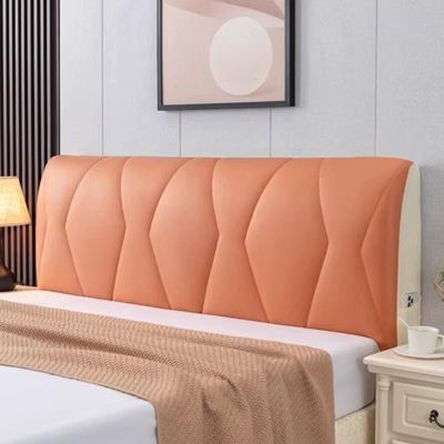 XOUVY Bed Headboard Cover, Full Size Bed Headboard Slipcover,Headboard Covers, Stretch Waterproof and Dustproof Bed Padded Headboard Cover for Single/King/Double Backrest Cover