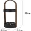 LaseVe Umbrella Stand, Drain Tray Umbrella Stand for Hallway Umbrella Stand Home Convenience Store Supermarket Restaurant Iron Plus Wooden Umbrella Storage Rack Storage view 2