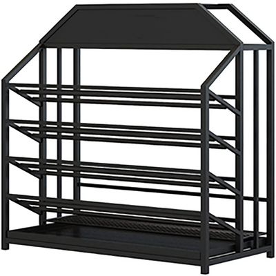 Umbrella Stand, Commercial Umbrella Holder for Entryway, High Capacity Metal Square Umbrella Stand Rack, Layered Storage, with a Removable Drip Tray, for Hotel Lobbies Free Standing Organizer