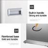 LaseVe Umbrella Stand, Commercial Stainless Steel Umbrella Wrapper, Automatic Wet Umbrella Bag Wrapper, Double Wet Umbrella Wrapper Stand Commercial Umbrella Packing Machine, with 200 Umbrella Bags view 4