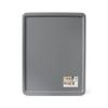 TATAY Lid for 12L - 20L Bohol Ordering Box, Polypropylene, BPA Free, 100% Recycled Plastic, Anthracite Grey, Measures 30.5 x 39.5 cm view 2