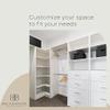 B&B HARDWARE Oversized Cabinet Shelves - Melamine 3/4'' Thick - Custom Organize Space with Stylish Cabinet Melamine Shelves - Perfect Solution for Home & Office - Cut to Size (19" Depth x 44" Length). view 3