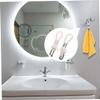 Beatifufu 6Pcs Hanging Towel Clips Loop Tea Towel Holders for Kitchen and Bathroom Towel Hangers with Clips for Easy Hanging of Dish Towels and Bath Towels view 2