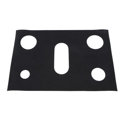 Gas Stove Cover Protector, Heat , Reusable NonStick Coating Fit for Range Integrated Design, Easy to C lean (Black)