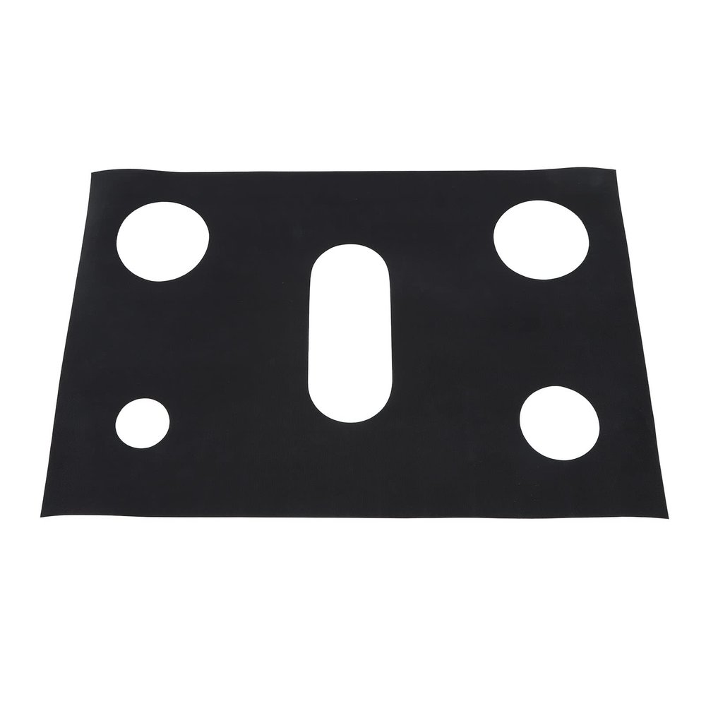 Gas Stove Cover Protector, Heat , Reusable NonStick Coating Fit for Range Integrated Design, Easy to C lean (Black)
