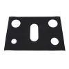 Gas Stove Cover Protector, Heat , Reusable NonStick Coating Fit for Range Integrated Design, Easy to C lean (Black) view 1
