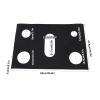 Gas Stove Cover Protector, Heat , Reusable NonStick Coating Fit for Range Integrated Design, Easy to C lean (Black) view 2
