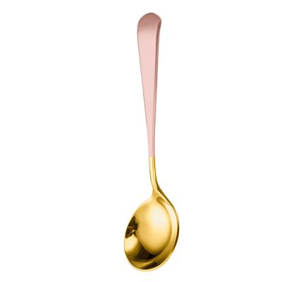 Stainless steel spoon high value tableware set household soup spoon cake dessert ice cream coffee spoon