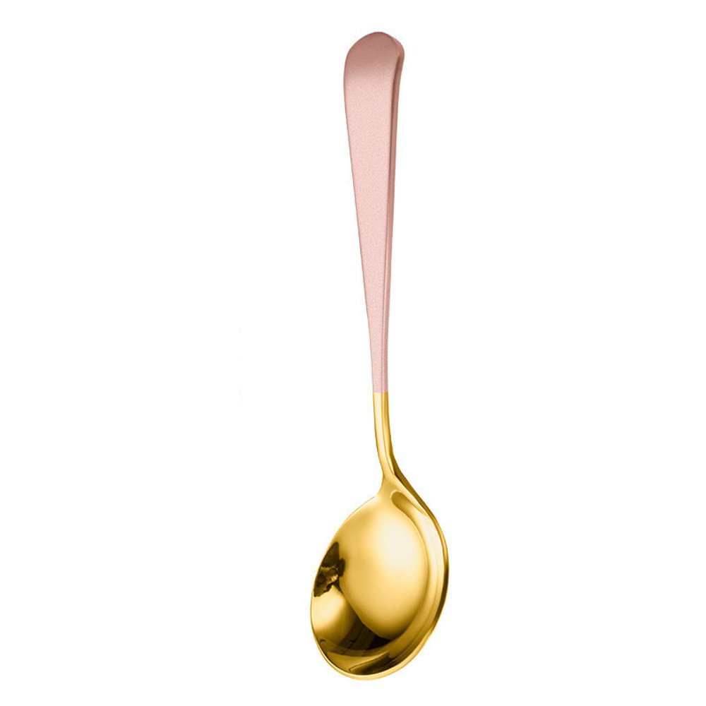 Stainless steel spoon high value tableware set household soup spoon cake dessert ice cream coffee spoon