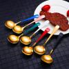 Stainless steel spoon high value tableware set household soup spoon cake dessert ice cream coffee spoon view 2