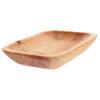 BESTOYARD Food Tray Decor Wood Tray Wood Platter Serving Tray Snack Tray Household Tray Food Tea Tray Appetizer Tray Fruit Bread Serving Dish Fruit Platter Dessert Tray Wooden Water Cup view 1