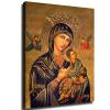 Our Mother of Perpetual Help Blessed Virgin Mary Canvas Poster Modern Aesthetic Picture Wall Art Home Office Decoration Painting Holiday Gift (Framed,2432inch) view 1
