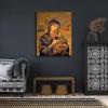 Our Mother of Perpetual Help Blessed Virgin Mary Canvas Poster Modern Aesthetic Picture Wall Art Home Office Decoration Painting Holiday Gift (Framed,2432inch) view 3