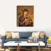 Our Mother of Perpetual Help Blessed Virgin Mary Canvas Poster Modern Aesthetic Picture Wall Art Home Office Decoration Painting Holiday Gift (Framed,2432inch) view 4