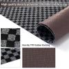 Cestavie Hallway Runner Rug Checkered Carpet Custom Size 2FTX17FT, Indoor Outdoor Waterproof Area Rug for Entryway, Kitchen, Garage, Stairs, Front Door, Laundry Room, Commercial Use view 4